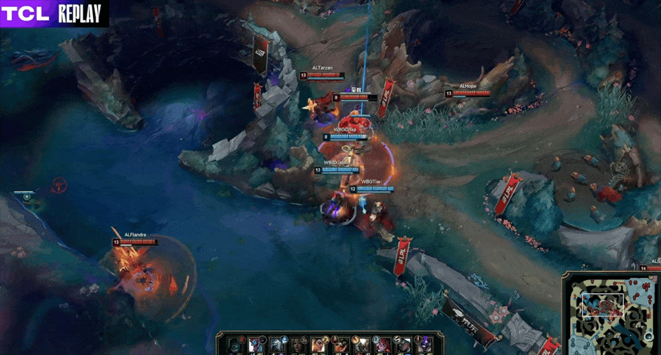 🎮LPL战报：Flandre史前巨鳄团战游龙，AL 2-0横扫WBG